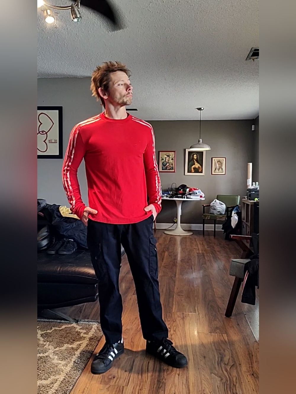Adidas Collaboration piece Red ♥️ sz. SMALL